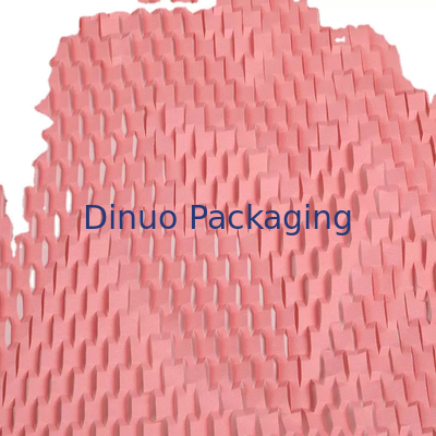 Bantalan Pelindung Biodegradable Mengisi Pengemasan Buffer Roll Kraft Wrap Honeycomb