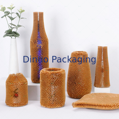 Wood Pulp RHoneycomb Paper Protector Sleeve Dapat Didaur Ulang Ramah Lingkungan
