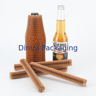 Wood Pulp RHoneycomb Paper Protector Sleeve Dapat Didaur Ulang Ramah Lingkungan