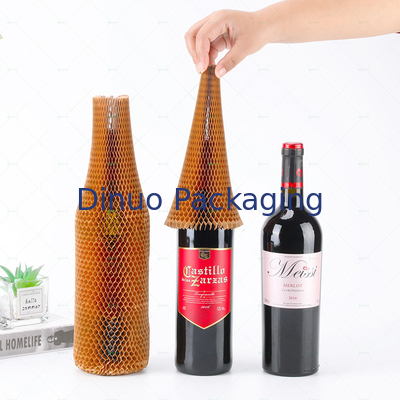 Gift Honeycomb Wrapping Paper Set Kemasan Kosmetik Kertas Kraft Biodegradable