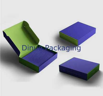 UV Printing Logo Kotak Kertas Kraft Dengan Kertas Kartu Emas Warna Kustom