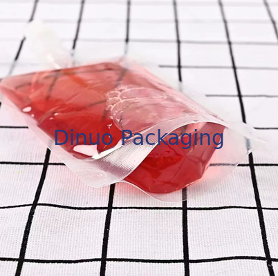 Komposit Plastik Food Grade Stand Up Spout Pouch Kustom Dicetak Beer Drink Liquid Bag
