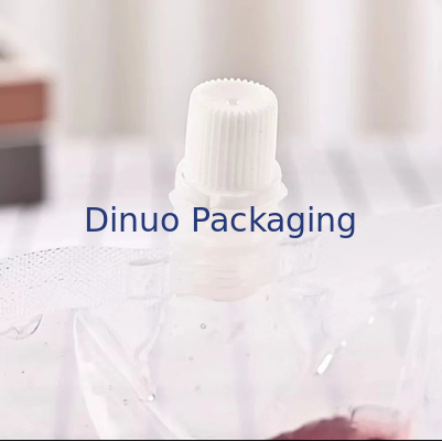 Komposit Plastik Food Grade Stand Up Spout Pouch Kustom Dicetak Beer Drink Liquid Bag