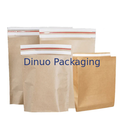 Dapat Didaur Ulang Ramah Lingkungan Self Adhesive Seal Pure Paper Mailer Bag Untuk Pakaian