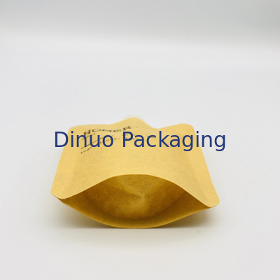 Custom Stand Up Bag Kantung Cerat Isi Ulang Kosmetik Kraft Biodegradable