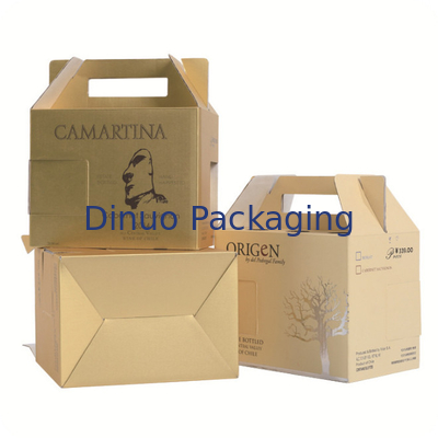 Hand Carryed Corrugated Gift Box Packaging Box Custom Boutique Box