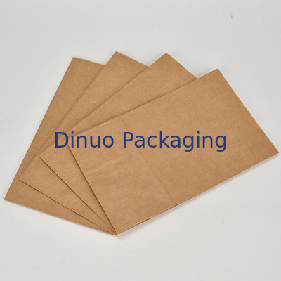 Cetak Logo Kustom Deli Food Packaging Takeaway Bread Carrier Kantong Kertas Kraft