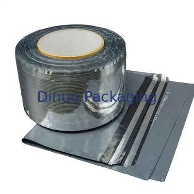 PE Dan PP Plastik Aluminium Film Permanen Bag Sealing Tape Untuk Mailer Bags Dan Flat Poly Mailer