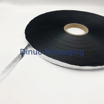 PE Dan PP Plastik Aluminium Film Permanen Bag Sealing Tape Untuk Mailer Bags Dan Flat Poly Mailer