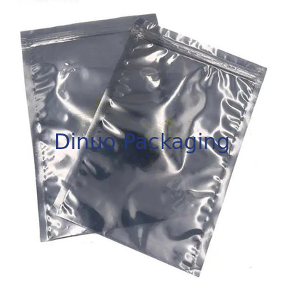 Zip Lock / Open Top ESD Shielded Anti Static Bag Tahan Kelembaban