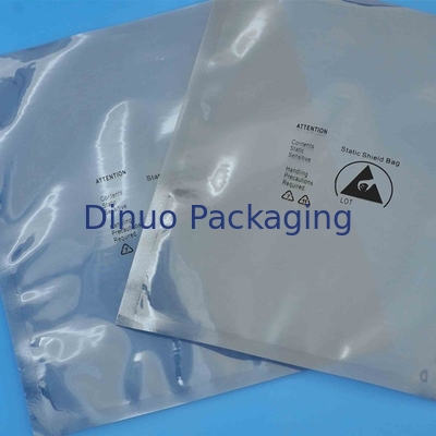 Keamanan Anti Static ESD Shielding Bags Permukaan Sablon 0,03 - 0,15mm