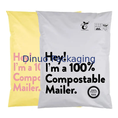Tas Surat Cetak Kompos Biodegradable Kemasan Ramah Lingkungan Ringan