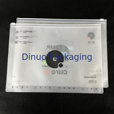 Tas Ziplock CPE Ukuran Disesuaikan Dengan 1 - 12 Warna Diterbitkan Untuk Pemesanan