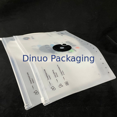 Tas Ziplock CPE Ukuran Disesuaikan Dengan 1 - 12 Warna Diterbitkan Untuk Pemesanan