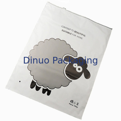 Kantong Kemasan CPE/PVC/PE Ziplock Garment Bag 17 X 20cm