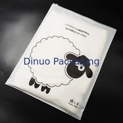 Kantong Kemasan CPE/PVC/PE Ziplock Garment Bag 17 X 20cm
