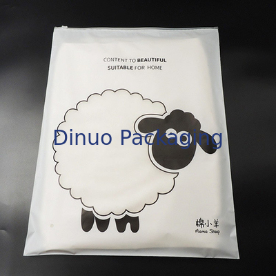 Kantong Kemasan CPE/PVC/PE Ziplock Garment Bag 17 X 20cm