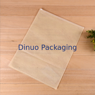 Zipper / Top Closure CPE Packaging Bags Tear Resistant Untuk Kaus Kaki