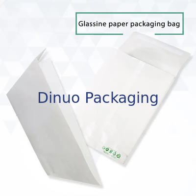 Custom Logo Glassine Paper Pouch Biodegradable Gravure Printing Kantong Kertas Tembus