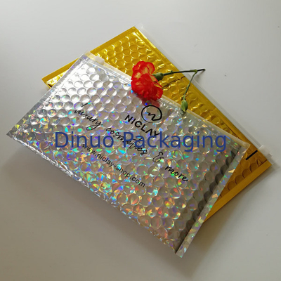 Pembersih PVC Zipper Bubble Bag Cosmetic Bubble Mailer Ziplock Bag