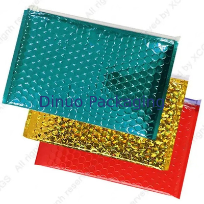 PVC Plastik yang bisa ditutup kembali Zip Lock Bubble Bags Clear Bubble Zipper Mailer Bag