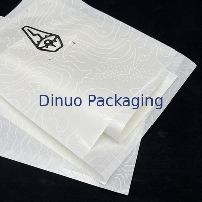 Custom Print Waterproof Eco Friendly Glassine Paper Envelope Compostable Untuk Kemasan Pakaian