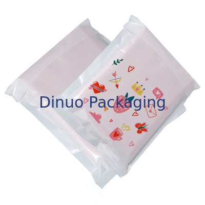Custom Logo Cetak Biodegradable Pakaian Kantong Kertas Kaca Kompos Kantong Kertas Translucent Waxed