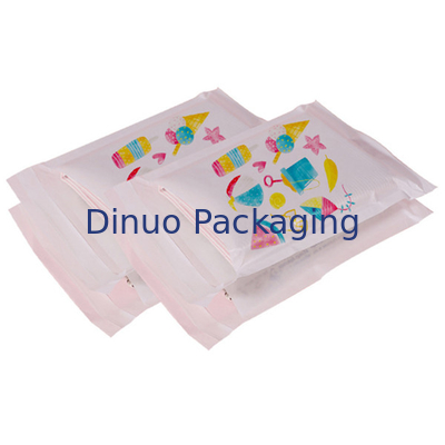 Custom Logo Cetak Biodegradable Pakaian Kantong Kertas Kaca Kompos Kantong Kertas Translucent Waxed