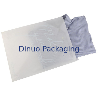 Custom Logo Cetak Biodegradable Pakaian Kantong Kertas Kaca Kompos Kantong Kertas Translucent Waxed