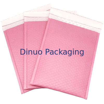 Custom Printed Poly Bubble Mailers Desain Padded Shipping Envelope Kantong Surat Untuk Hadiah