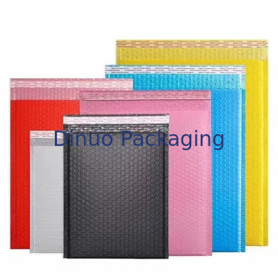 Custom Printed Poly Bubble Mailers Desain Padded Shipping Envelope Kantong Surat Untuk Hadiah