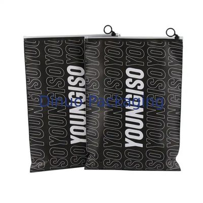 Custom Printed Logo CPE Plastik Slider Zipper Bags