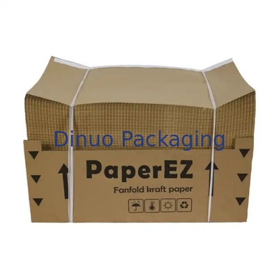 100% Biodegradable Vacuum Fill Paper Cushion Filler Material Untuk Mesin Smartfill
