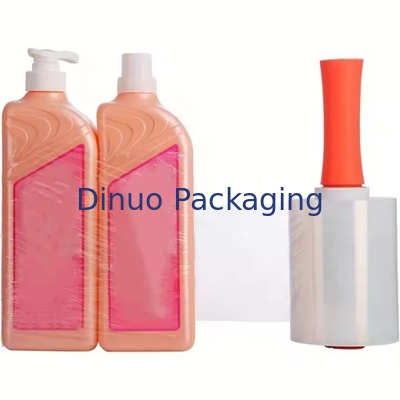 Blue Stretch And Shrink Film Lebar 20cm / 50cm / 100cm Dirancang Dengan Handle Plastik