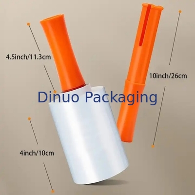 Blue Stretch And Shrink Film Lebar 20cm / 50cm / 100cm Dirancang Dengan Handle Plastik