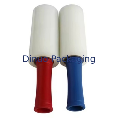 Custom Diterima Turnover Stretch And Shrink Film Dengan Plastik Handle