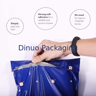 100 1000 Paket Poly Mailer Bags dengan Rantai Perekat Self-Sealing yang Ringan dan Mudah Ditutup