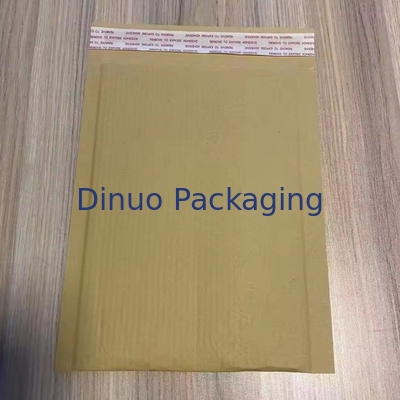 Customized Honeycomb Cushion bergelombang Poly Mailer Padded Shipping Envelope Kraft Paper Bubble Mailing Bag