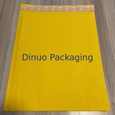 Customized Honeycomb Cushion bergelombang Poly Mailer Padded Shipping Envelope Kraft Paper Bubble Mailing Bag