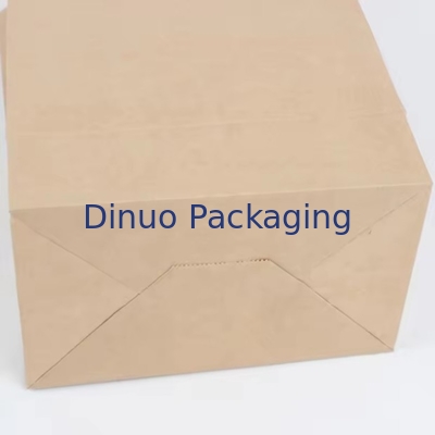 Kantong kertas yang disesuaikan Kemasan Kantong kertas kraft kelas makanan yang dapat didaur ulang