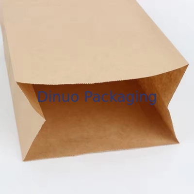 Kantong kertas yang disesuaikan Kemasan Kantong kertas kraft kelas makanan yang dapat didaur ulang