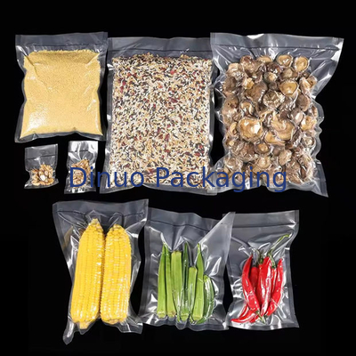Berbagai ukuran kantong vakum nilon ketebalan 0.06-0.12mm bahan nilon / PE