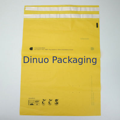 Self-Sealing Adhesive Strip Poly Mailer Bags 100% Composable Kemasan ramah lingkungan