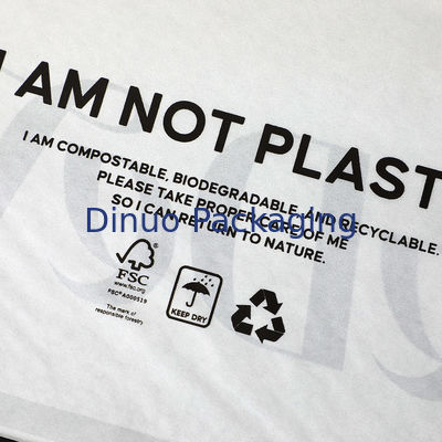 Self Adhesive Seal Cellophane Packaging Bag Sustainable Packaging No Plastic Biodegradable Material