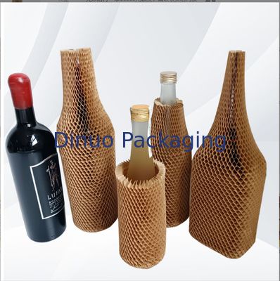 Degradable Honeycomb Paper Sleeve Untuk Kemasan Kosmetik Botol Kaca