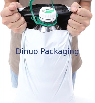 Kantong Pos Kompostabel Ringan Pita Perekat Self-Sealing untuk Pengiriman ramah lingkungan