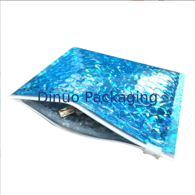 Tas Zipper Gelembung Logam dengan Penutup Ritsleting Aman dengan Multi-Ukuran dan Multi-Tujuan