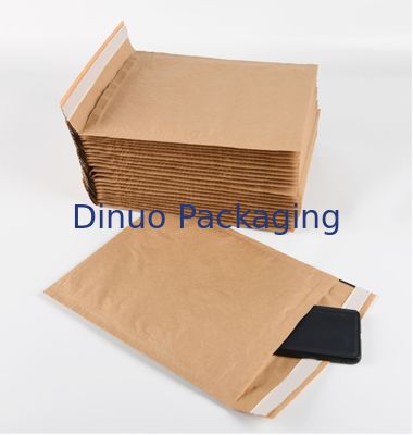 Amplop Kertas Honeycomb Tahan Guncangan yang Dapat Disesuaikan Kantong Kertas Ramah Lingkungan Untuk Pengiriman