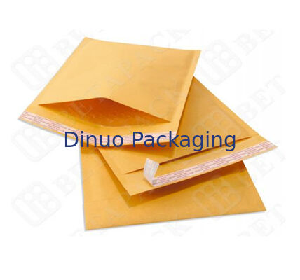 60gsm sampai 180gsm Kraft Cushion Bubble Mailers Featuring 3 sampai 4mm Ketebalan Heavy Duty Padded Envelope Ideal untuk Pengiriman