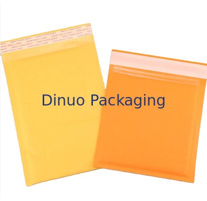 Self-sealing Kraft Bubble Mailers Made with Low Density Polyethylene Inner Materials Logo Disesuaikan Menawarkan Solusi Mailing